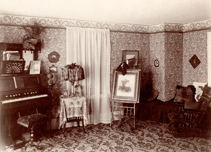 Victorian music room