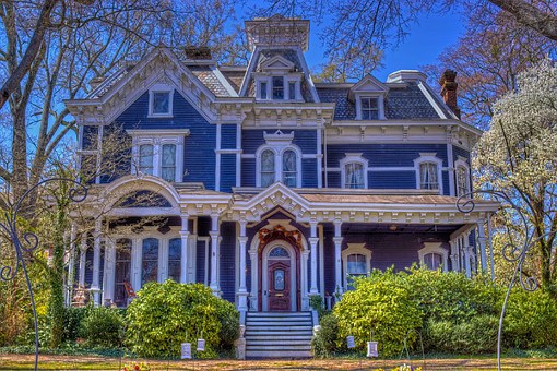 Gothic revival house